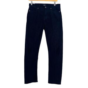 Citizens of Humanity Harlow Ankle Mid Rise Slim Womens Pants Navy Sz 27 Corduroy